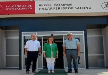 Bilecik Pazaryeri’ne yeni kapalı spor salonu açıldı