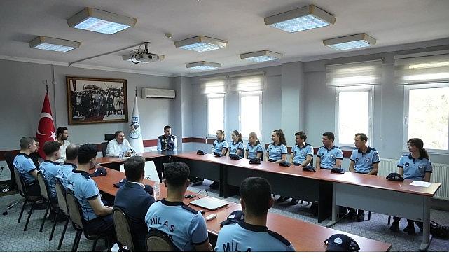 Milas Belediyesi Zabıta Memurları Görevlerine Başladı