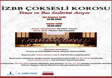 İzmir Büyükşehir Belediyesi'nden korist, tenor ve bas korist alımı