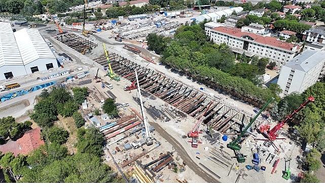 Metro tünelini açacak dev köstebekler geldi! Metro tünelini açacak dev köstebekler geldi!
