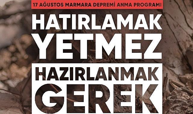 Karşıyaka 17 Ağustos'u farkındalık etkinlikleriyle anıyor