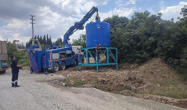 Büyükşehir'den Taral-Tanker Dolum Tesisleriyle Hem Üreticiye Destek Hem Yangına Karşı Güvence Büyükşehir'den Taral-Tanker Dolum Tesisleriyle Hem Üreticiye Destek Hem Yangına Karşı Güvence