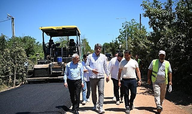 Kartepe'de Asfalt Mesaisi Durmuyor