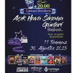 Çankaya'da "Açık Hava Sinema Günleri" başlıyor