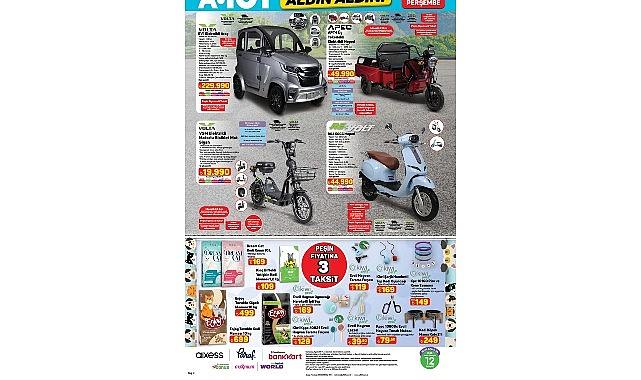 Tiny House ve Elektrikli Araç 24 Temmuz'da A101'de