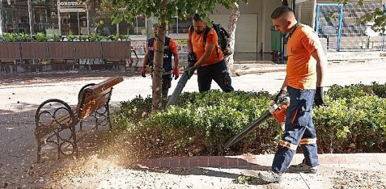 Çankaya kent merkezinde köşe bucak temizlik