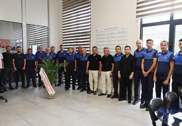 Başkan Ölmez'den Zabıta Haftası Ziyareti