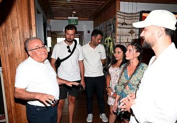 Sosyal medya fenomenleri Kemer'de