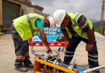 Mersin’de Altyapı Çalışmaları Sürüyor