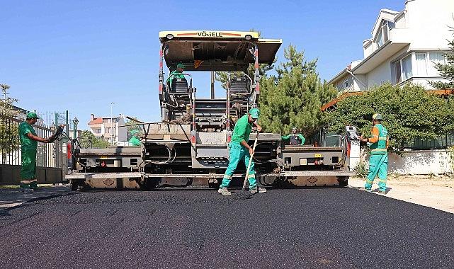 Çankaya, Asfalt Serim Çalışmalarına Hız Verdi Çankaya, Asfalt Serim Çalışmalarına Hız Verdi