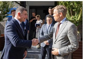 Hollanda Büyükelçisi Wijnands Başkan Tugay'ı Ziyaret Etti