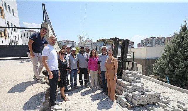 Başkan Ünsal'dan hizmetlere yerinde inceleme Başkan Ünsal'dan hizmetlere yerinde inceleme