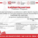 Adıyaman’da 2025–2026 Eğitim-Öğretim Yılı ‘İlköğretim Haftası’ ile Başlıyor