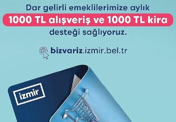 İzmir'de emekliler unutulmuyor