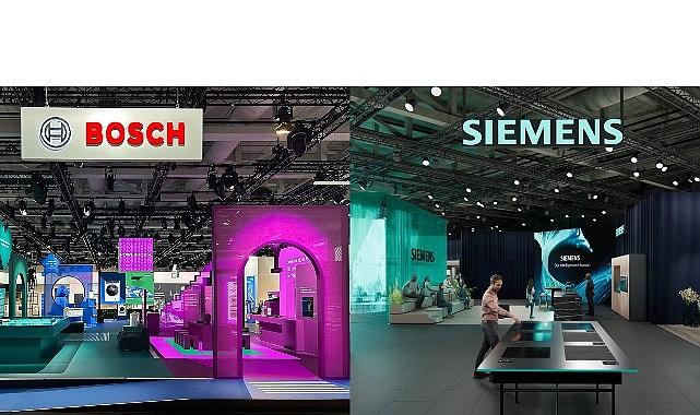 Bosch ve Siemens IFA'da yenilikçi çözümlerini tanıttı