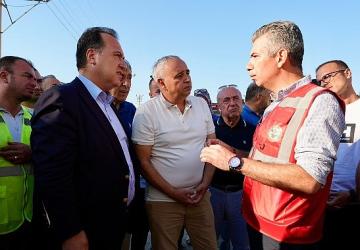 Başkan Dutlulu, Soma Yangınını Yerinde İnceledi