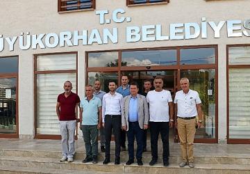 Başkan Erkan Aydın dağ yöresine çıkartma yaptı