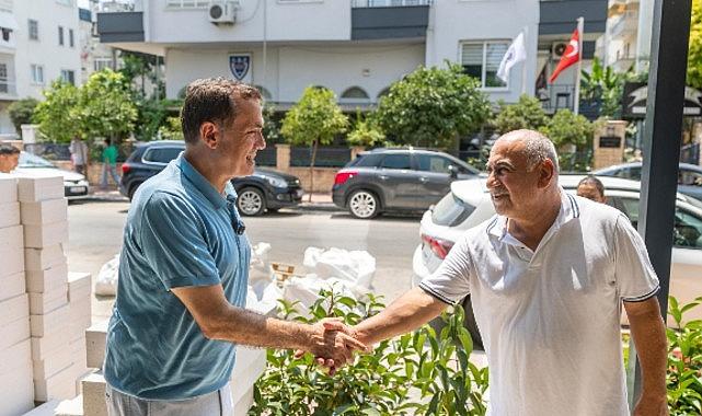 Başkan Özyiğit, Palmiye Mahallesi'nde vatandaşlarla buluştu Başkan Özyiğit, Palmiye Mahallesi'nde vatandaşlarla buluştu