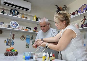 ​Konak Engelsiz Yaşam Köyü'nün çocuk yürekli abisi