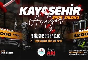 Nevşehir Belediyesi Kayaşehir Spor Salonu Açılıyor