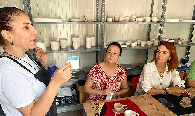 Yenişehir Belediyesinden kadınlara yönelik seramik sanatı eğitimi Yenişehir Belediyesinden kadınlara yönelik seramik sanatı eğitimi