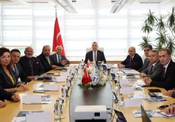 Bakan Bolat, Ankara Lojistik Üssü’nde Sektör Temsilcileriyle Buluştu