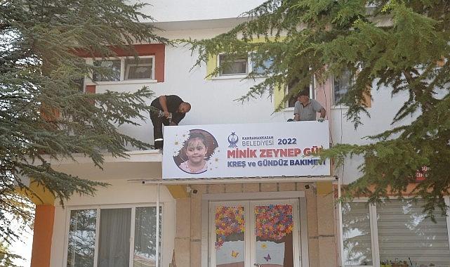 Minik Zeynep Gül'ün Adı Kreşte Yaşatılacak