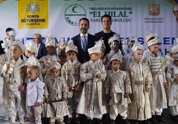 Konya Büyükşehir Belediyesi Kardeş Şehir Üsküp'te Sünnet Şöleni Düzenledi