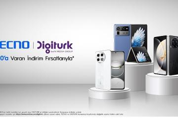 TECNO ve Digiturk'ten Avantajlı İş Birliği: Seçili Akıllı Telefonlarda %40'a Varan İndirim