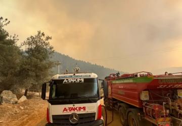 A Takımı’ndan Yangın Seferberliği