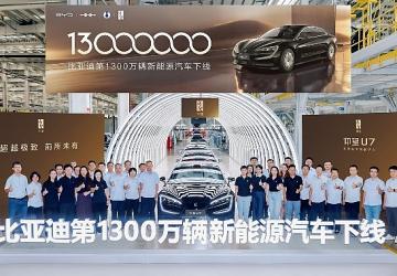 BYD, 13 Milyonuncu Yeni Enerji Aracını Üreterek Tarihi Bir Başarıya İmza Attı