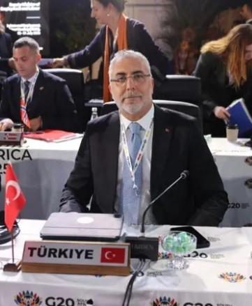 Bakan Işıkhan G20 Zirvesi'nde Türkiye'nin İstihdam Vizyonunu Paylaştı Bakan Işıkhan G20 Zirvesi'nde Türkiye'nin İstihdam Vizyonunu Paylaştı