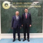 Gebze Belediye Başkanı Büyükgöz’den Bakan Kurum’a Ziyaret