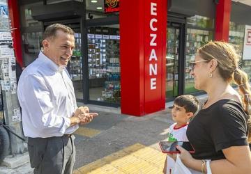 Başkan Abdullah Özyiğit, Güvenevler Mahallesi'nde vatandaşlarla buluştu