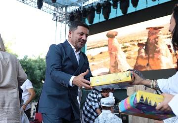 Başkan Arı, 53. Uluslararası Ürgüp Bağ Bozumu Festivali'ne Katıldı