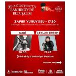 Büyük Zafer Bakırköy'de kutlanacak