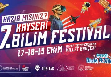 Kayseri Bilim Festivali Başlıyor