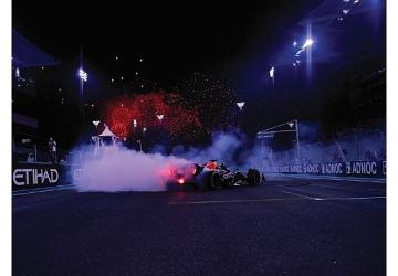Cruise seyahatinde Formula 1 heyecanı!