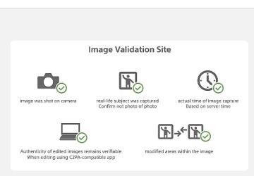 Sony, Haber Kuruluşları İçin Geliştirilen Kamera Kimlik Doğrulama Çözümüne “Camera Verify" Özelliğini Ekledi