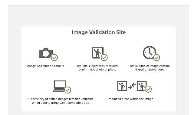 Sony, Haber Kuruluşları İçin Geliştirilen Kamera Kimlik Doğrulama Çözümüne “Camera Verify" Özelliğini Ekledi Sony, Haber Kuruluşları İçin Geliştirilen Kamera Kimlik Doğrulama Çözümüne “Camera Verify" Özelliğini Ekledi