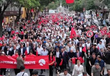 Konya’da 15 Temmuz Ruhu Meydanlara Taştı