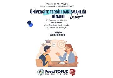 Milas Belediyesi Tercih Döneminde Adayların Yanında Olacak