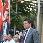 Başkan Aydın halkın dertlerini dinleyerek çözümler üretiyor