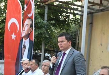 Başkan Aydın halkın dertlerini dinleyerek çözümler üretiyor