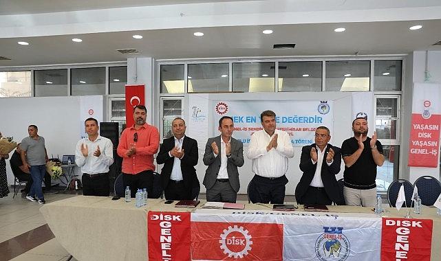 Seferihisar Belediyesi'nde Toplu İş Sözleşmesi İmzalandı Seferihisar Belediyesi'nde Toplu İş Sözleşmesi İmzalandı