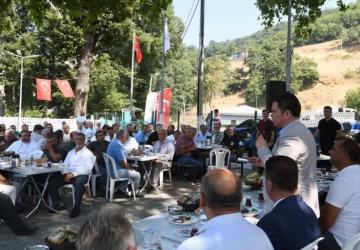 Başkan Erkan Aydın Mürseller Mahallesi’nde Halkla Buluştu