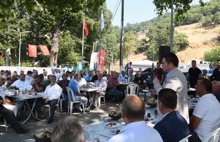 Başkan Erkan Aydın Mürseller Mahallesi’nde Halkla Buluştu Başkan Erkan Aydın Mürseller Mahallesi’nde Halkla Buluştu
