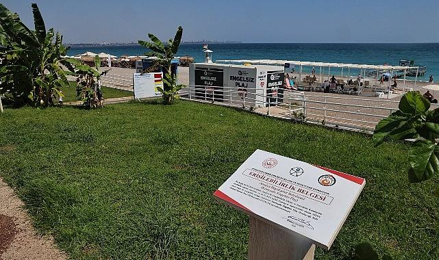 Büyükşehir'in engelsiz plajlarına ziyaretçi akını Büyükşehir'in engelsiz plajlarına ziyaretçi akını