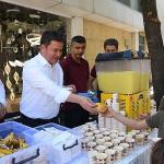 Başkan Aydın, vatandaş ve esnafla buluşmaya devam ediyor