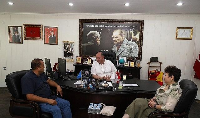 Başkan Çiçek, Muhtarlar Derneği'ni Ağırladı